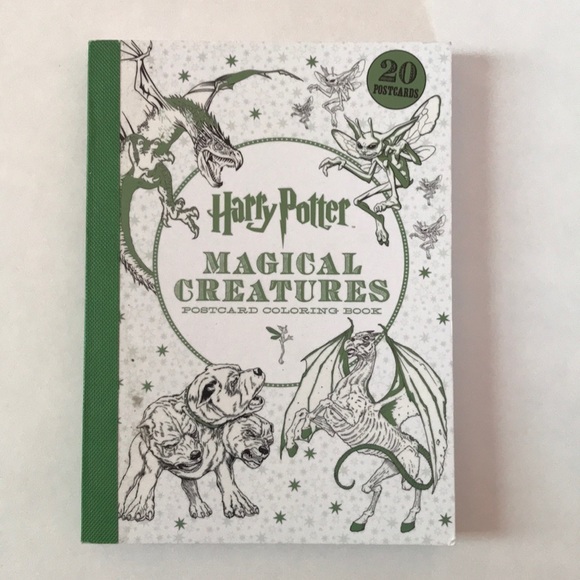 Target Other New Harry Potter Postcard Coloring Book Poshmark